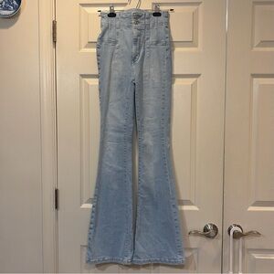 Free People We The Free Women’s Jayde High Rise Flare Jean Size 25